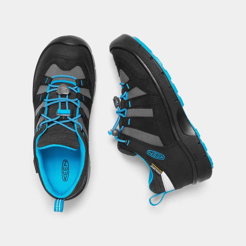 Keen Hikeport Waterproof - Çocuk Spor Ayakkabı - Siyah/Mavi - Türkiye (367915XBO)